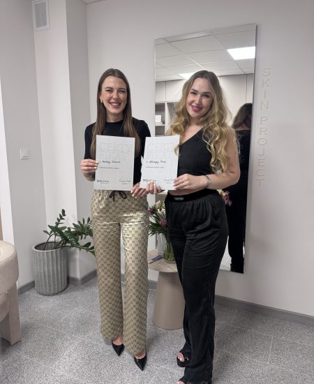 Klaudia z kursantką Marleną